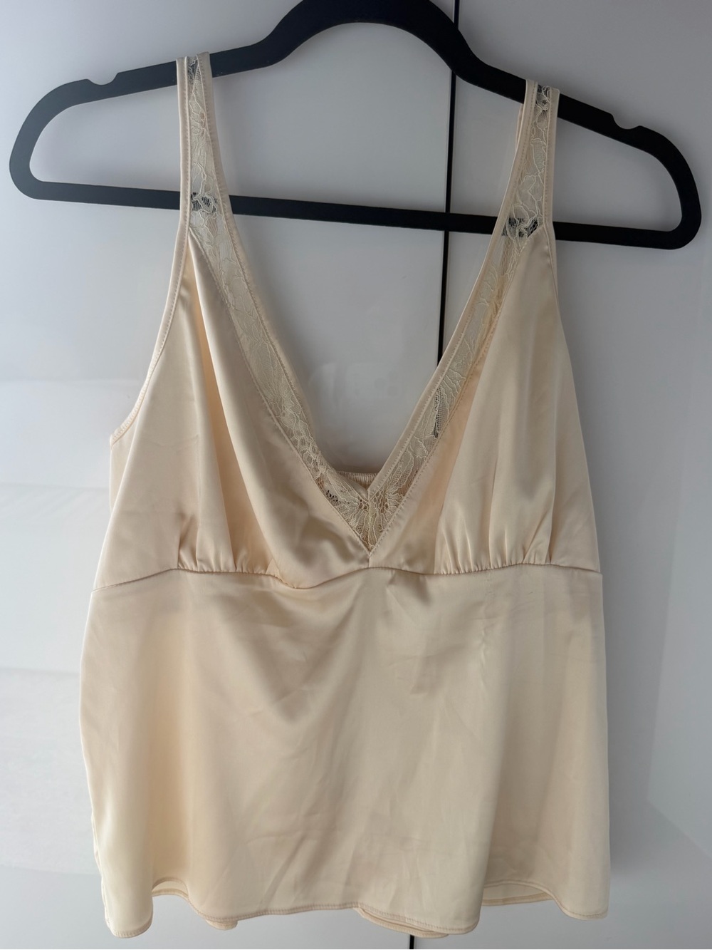 Heartloom Ivory Lace trim Tank Blouse